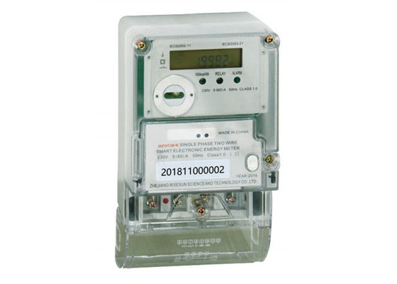 Enerji Şirketi 230V Akıllı Elektrik Sayaçları IEC 62053 21 10 40 A 10 60 A